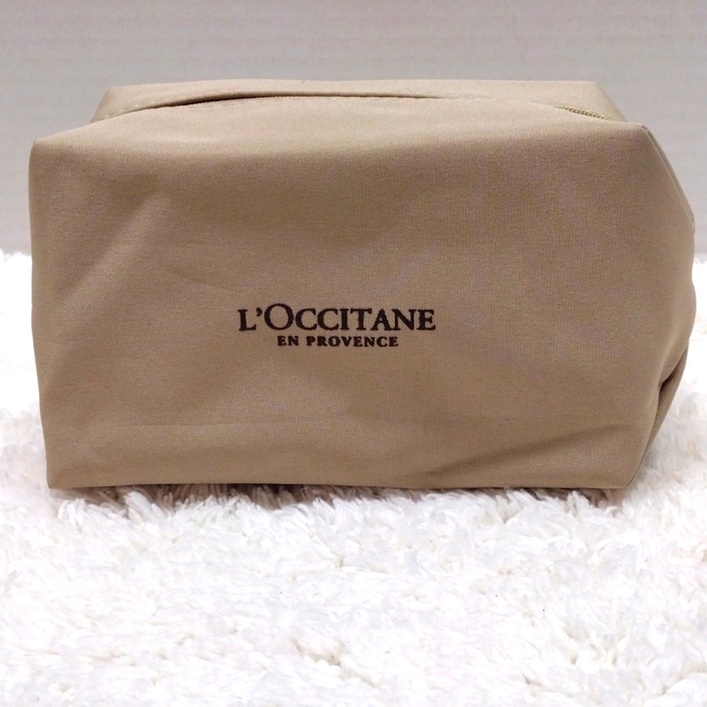 L'Occitane En Provence Asian Airlines Cosmetic Tan Bag Only